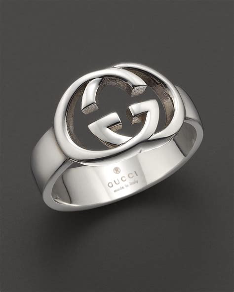 gucci men's ring gold|Gucci silver britt necklace men's.